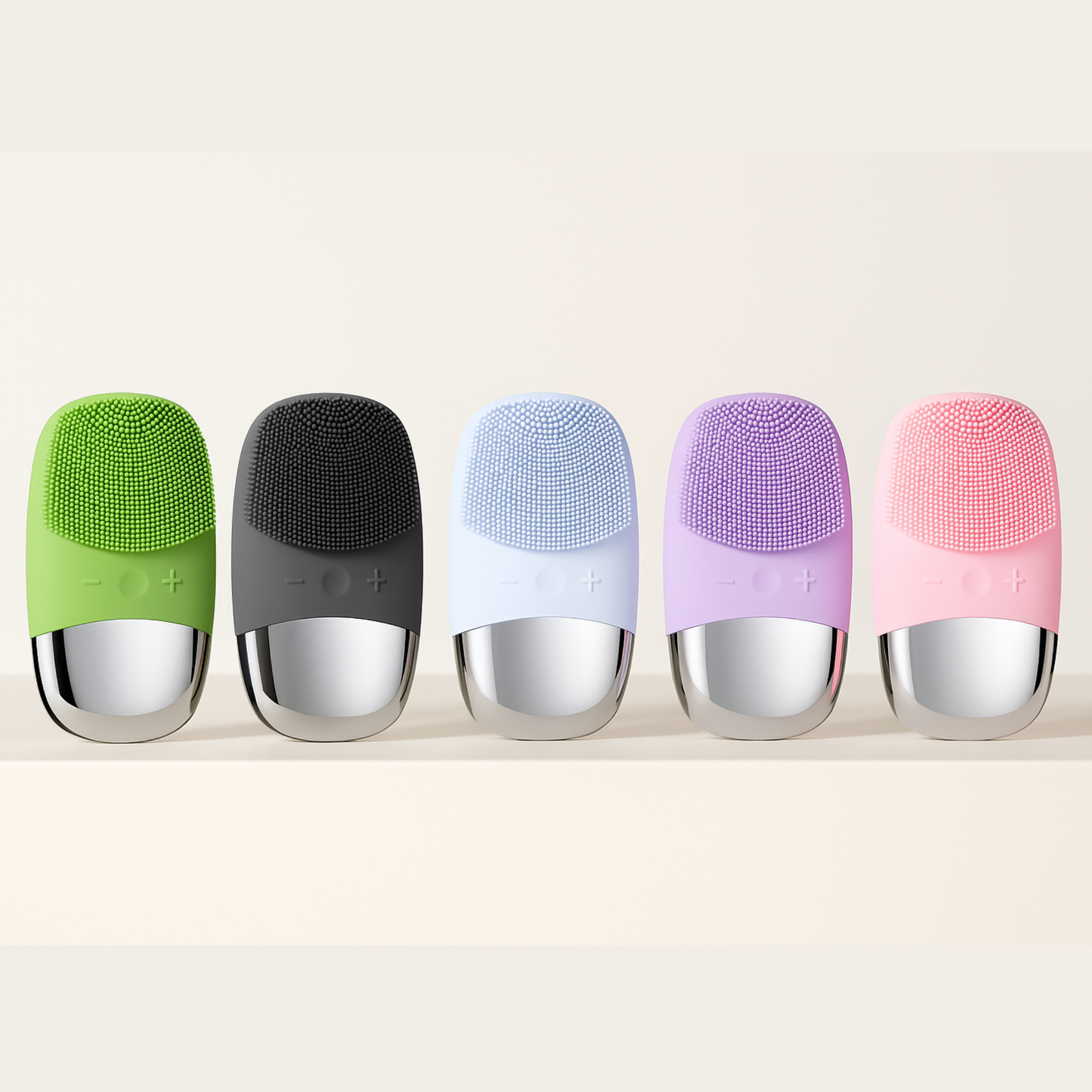 Mini-brosse visage en silicone électrique – Peau douce et lumineuse au quotidien