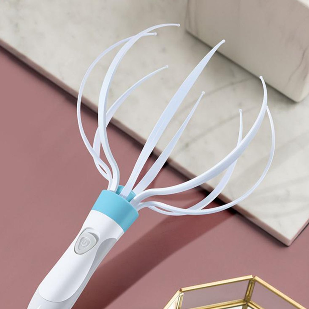 Masseur de tête Mureau Vibratoire Massage du cuir huit greffier Électricité Masseur de la tête Masager Soins corporels Maison Jadeïs