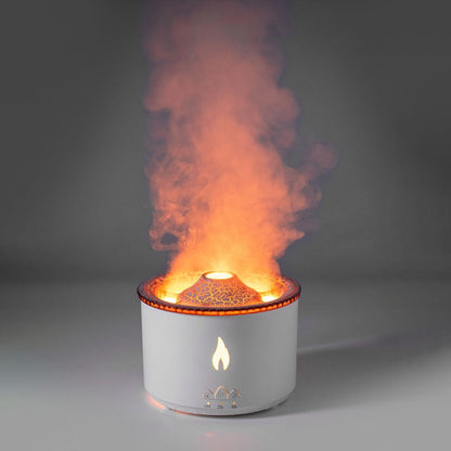 Diffuseur d’Huiles Essentielles Volcan & Flamme – Humidificateur