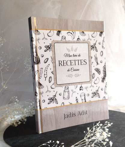 Livres de recettes de cuisine à remplir Maison Jadeïs