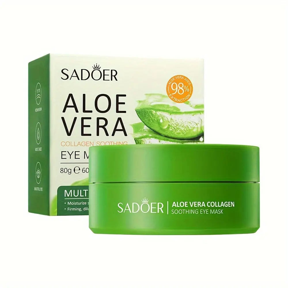 Masques pour les Yeux Aloe Vera et Collagène