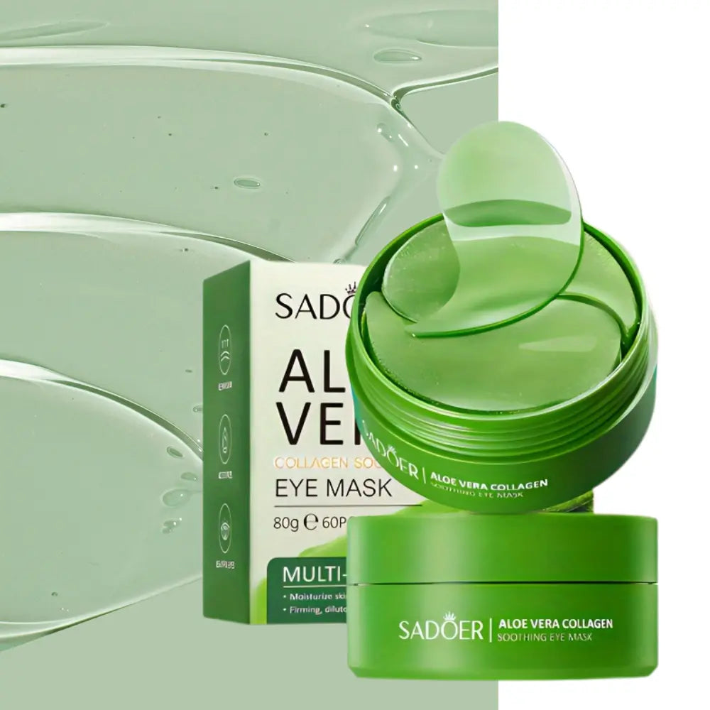 Masques pour les Yeux Aloe Vera et Collagène