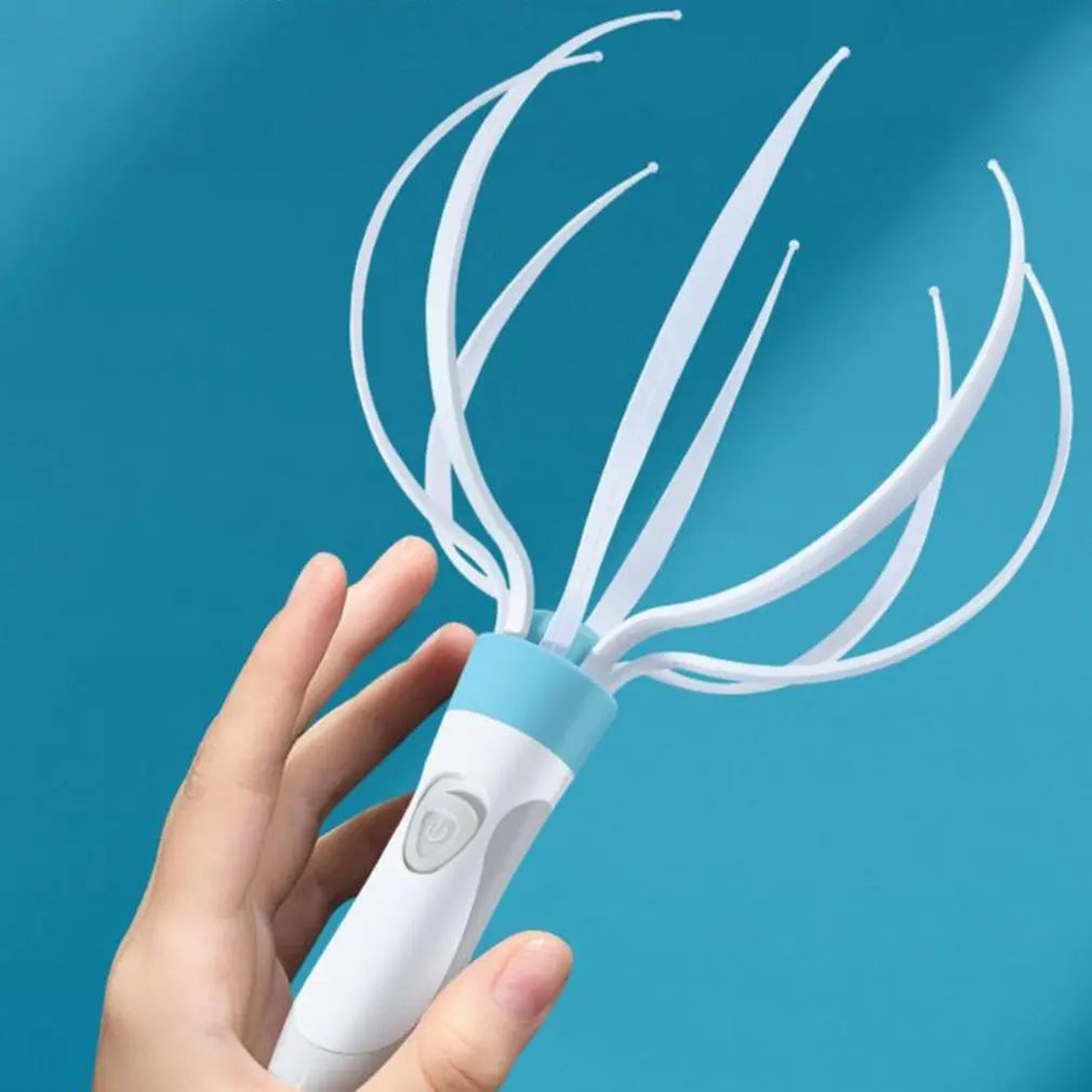 Masseur de tête Mureau Vibratoire Massage du cuir huit greffier Électricité Masseur de la tête Masager Soins corporels Maison Jadeïs