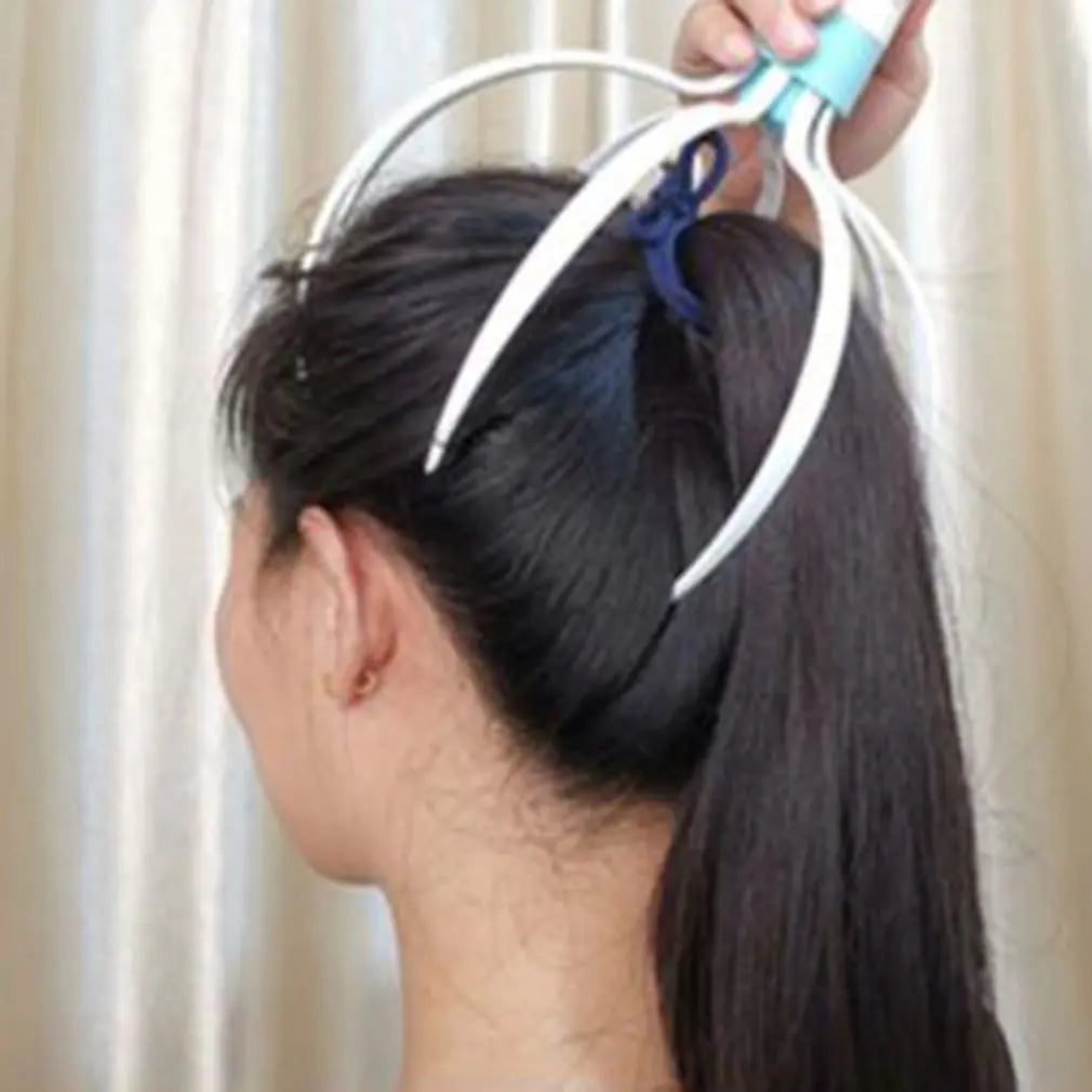 Masseur de tête Mureau Vibratoire Massage du cuir huit greffier Électricité Masseur de la tête Masager Soins corporels Maison Jadeïs