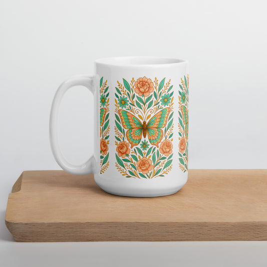 mug papillon 444ml