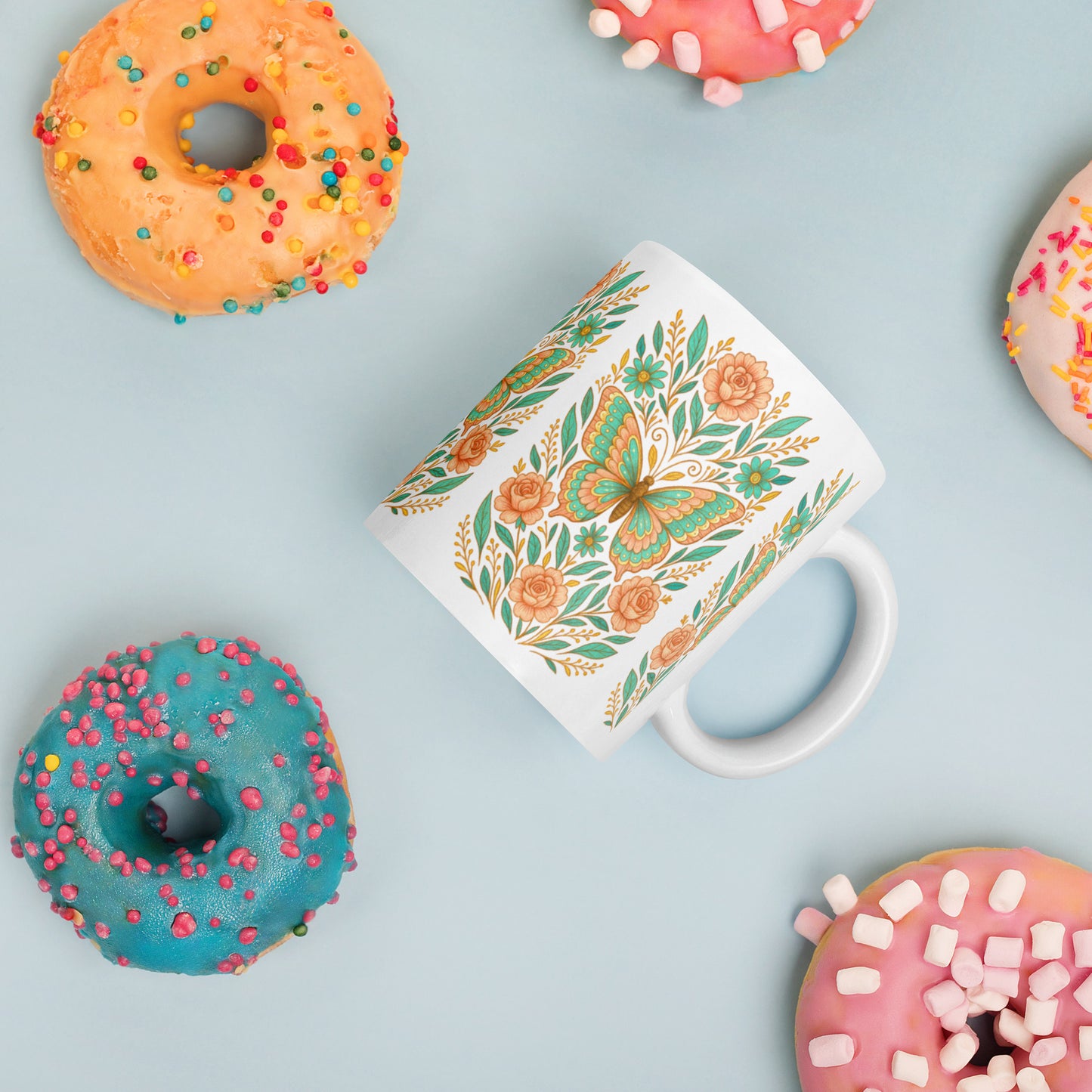 mug papillon 325ml